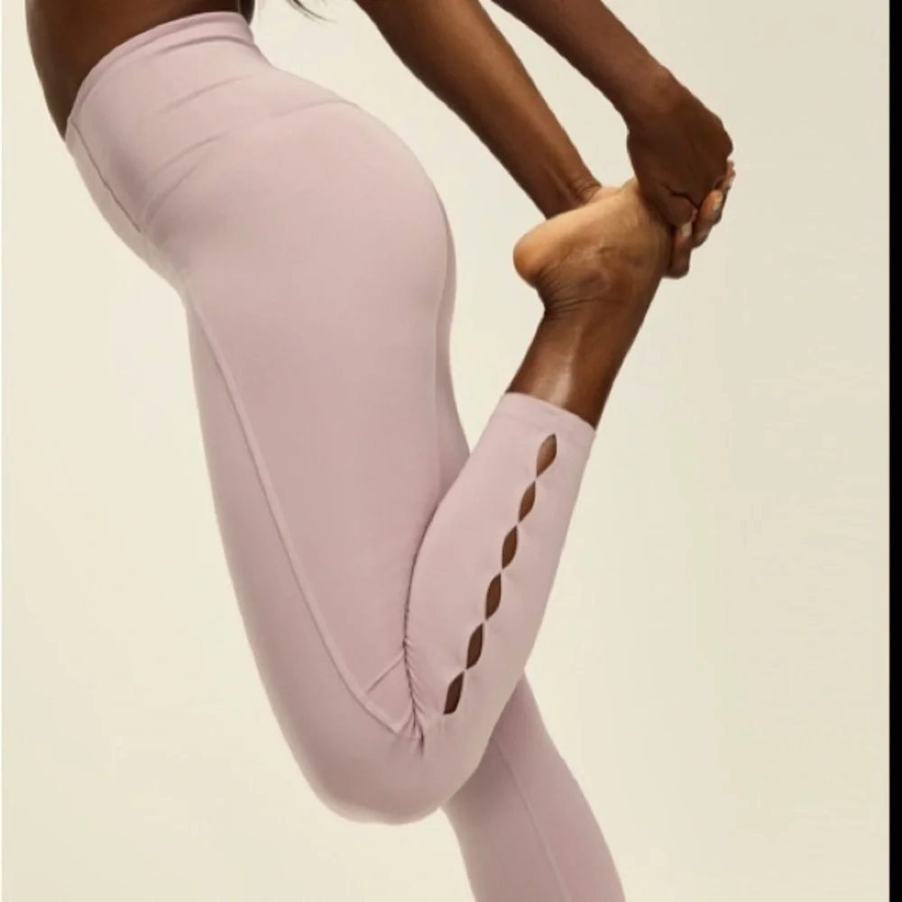 NWT [Nike] DrI-Fit Tight Fit High Rise 7/8 Length Training Yoga Pants Plus Sz 1X - Picture 2 of 13